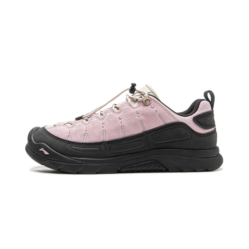 

Амортизация, противоскользящие, устойчивые к истиранию, сцепление с отскоком низкие походные ботинки Outdoor Unisex LINING, розовый