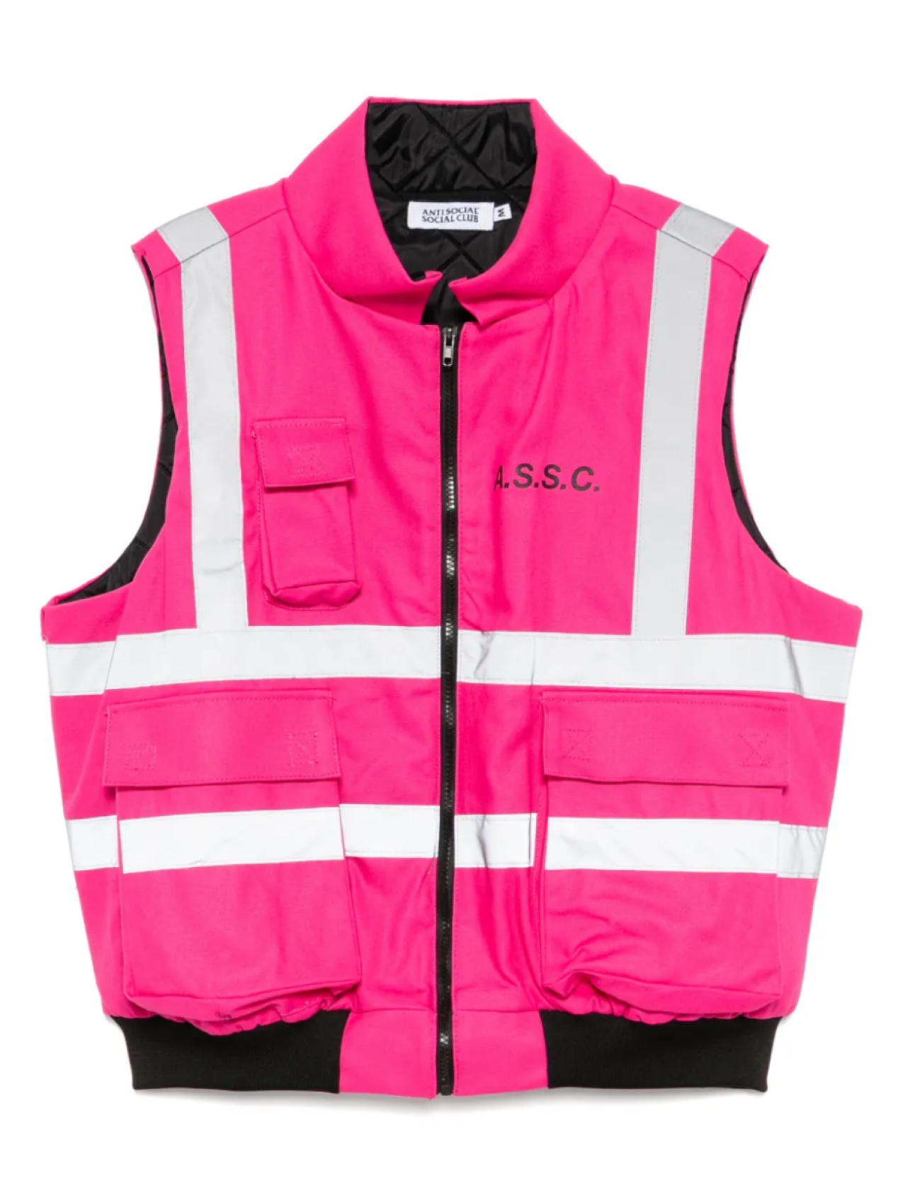 

Anti Social Social Club жилет ASSC Hi-Vis, розовый