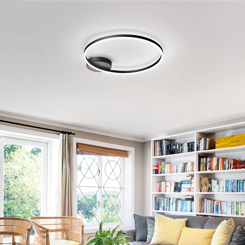

Светодиодный потолочный светильник FABAS LUCE, черный