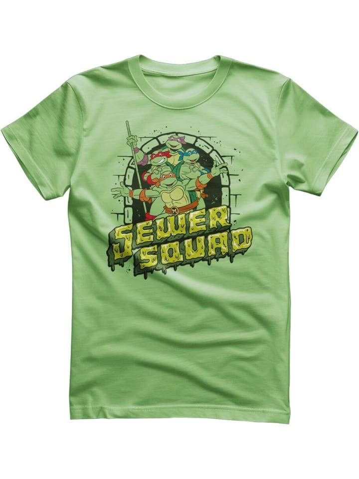 

Футболка Sewer Squad T-Shirt зеленого цвета Teenage Mutant Ninja Turtles, Зеленый, Футболка Sewer Squad T-Shirt зеленого цвета Teenage Mutant Ninja Turtles