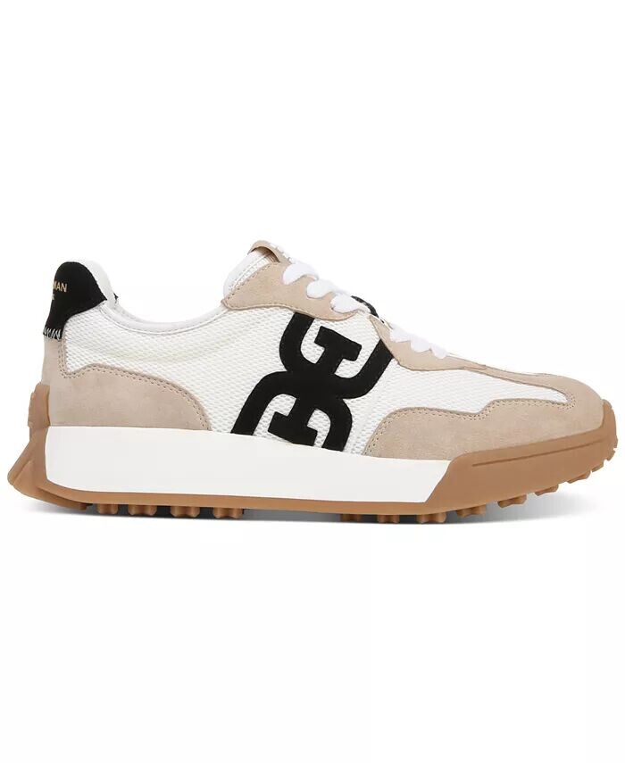 Женские кроссовки Langley Emblem на шнуровке Sam Edelman, коричневый — фото 2