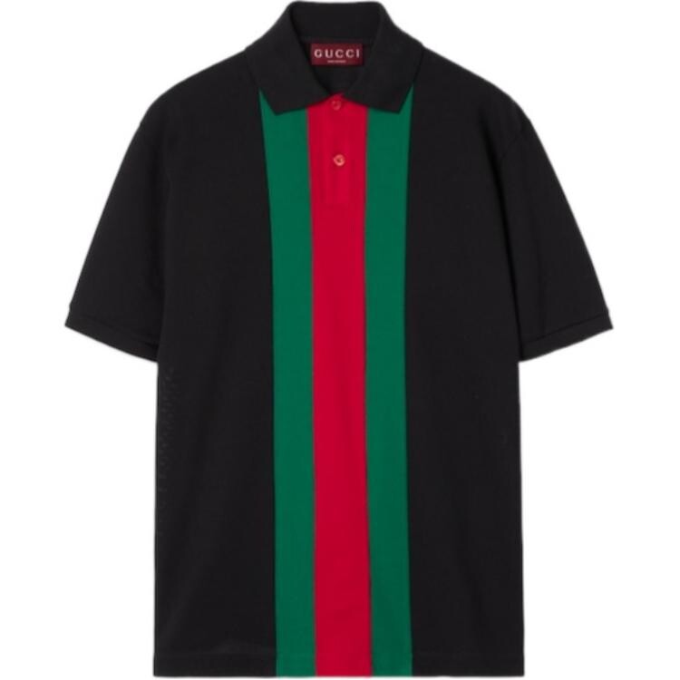 

Рубашка поло мужская черная Gucci, черный
