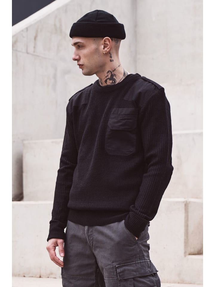 

Brandit Пуловер "Bw" черного цвета