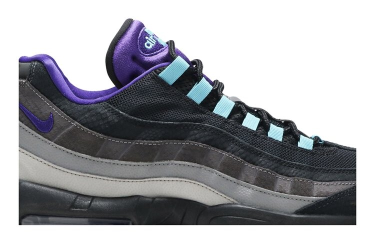 Кроссовки Nike Air Max 95 'Black Grape', черный — фото 2