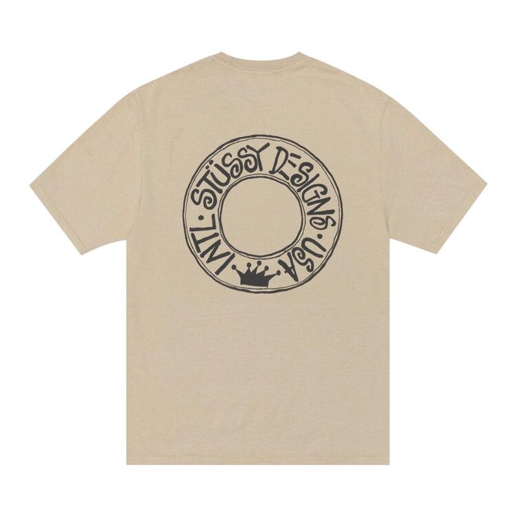 Футболка Stussy Pigment Dyed Buana Tee Khaki, желто-коричневый — фото 2