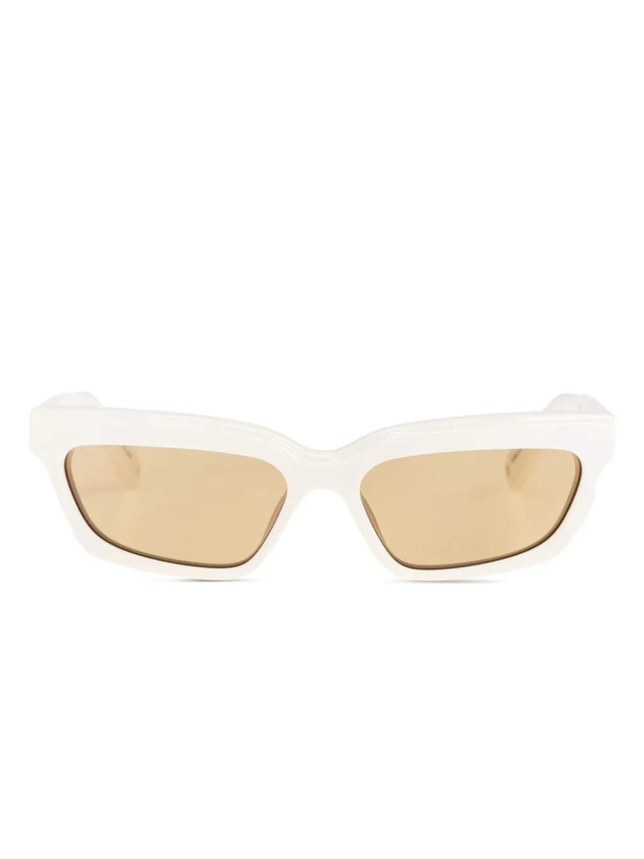 

Солнцезащитные очки в квадратной оправе Jacquemus, белый