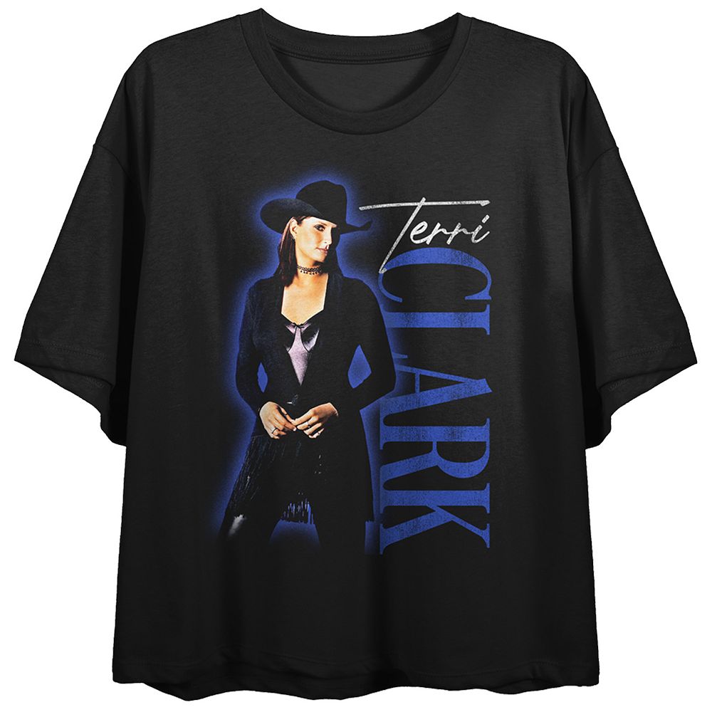 

Футболка Terri Clark Singer Art для юниоров Licensed Character, черный