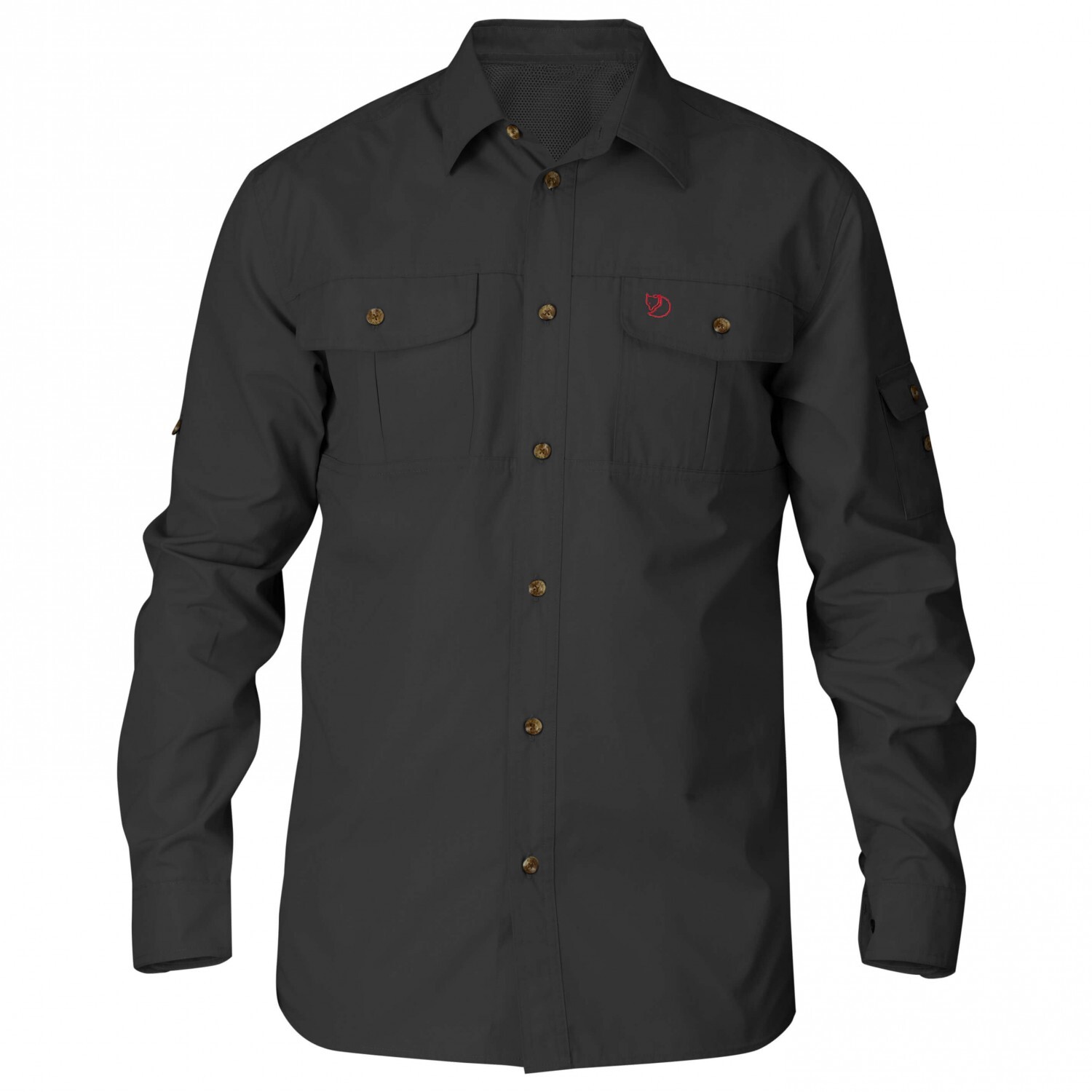 

Рубашка Fjällräven Singi Trekking Shirt, темно серый