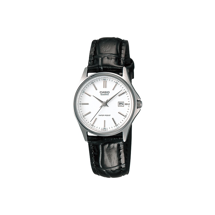 

CASIO Часы G Shock LTP 1183E 7A, White Dial Black Strap