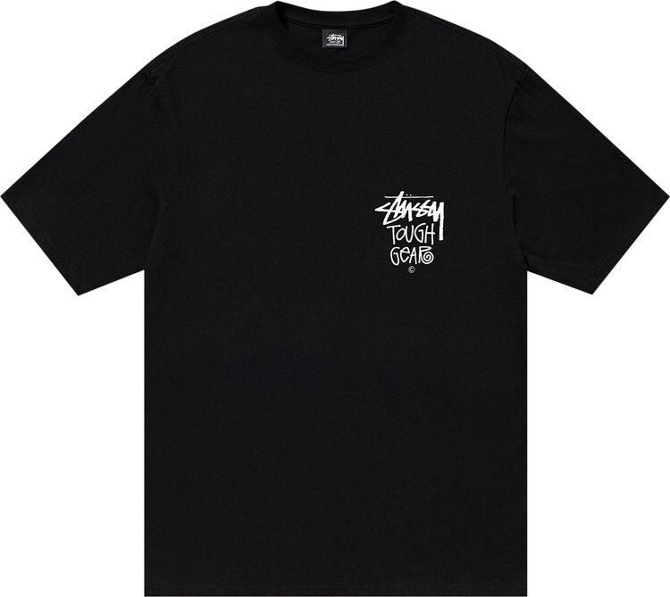 

Футболка Stussy Tough Gear 'Black', черный