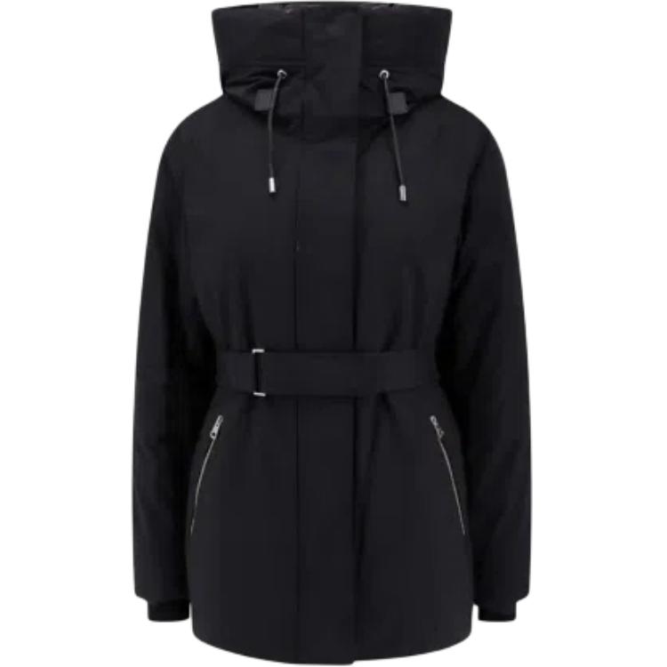 

Пуховик женский с капюшоном Moderate Parka MACKAGE, черный