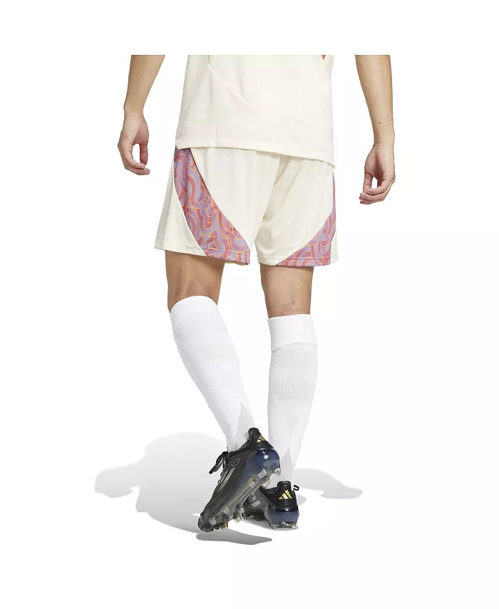 Мужские шорты D.C. United Away 2025 The Soul Kit Authentic, бежевые adidas — фото 3