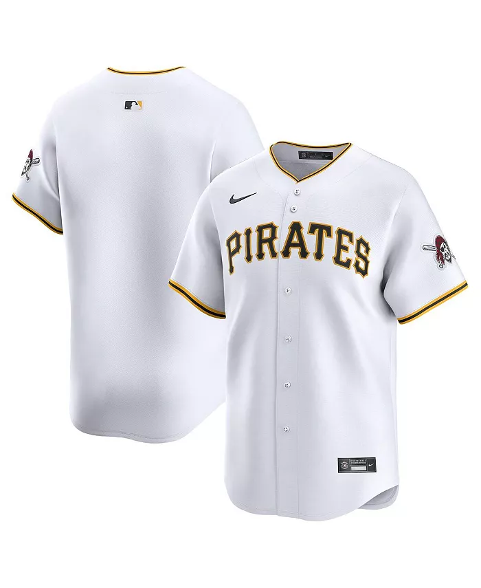 

Мужская белая домашняя лимитированная футболка Pittsburgh Pirates Nike