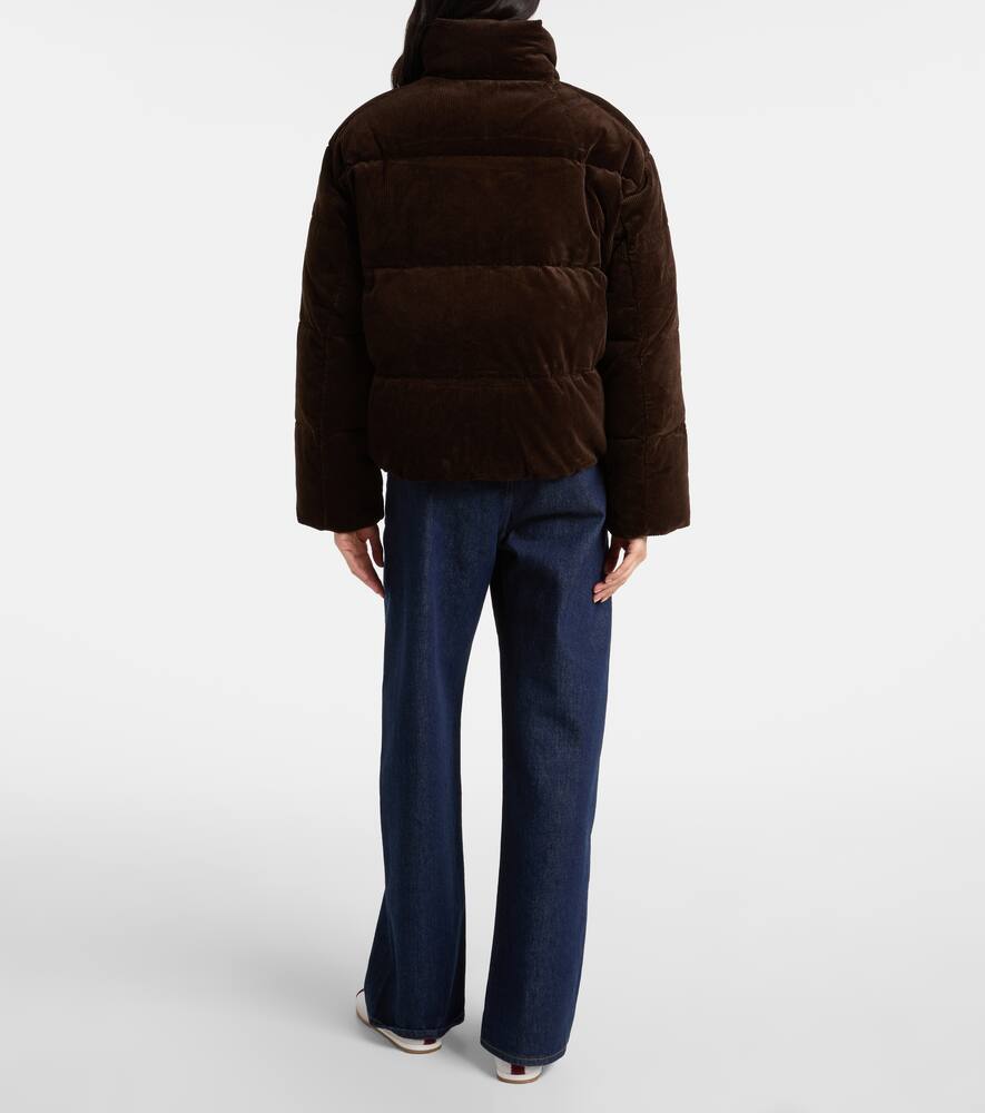Хлопковая вельветовая пуховая куртка Polo Ralph Lauren, Dark Beech — фото 3
