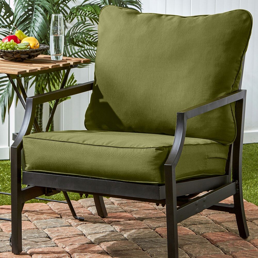 

Greendale Home Fashions Подушки для стула с глубоким сиденьем для патио, набор из 2 предметов, цвет Roma Floral
