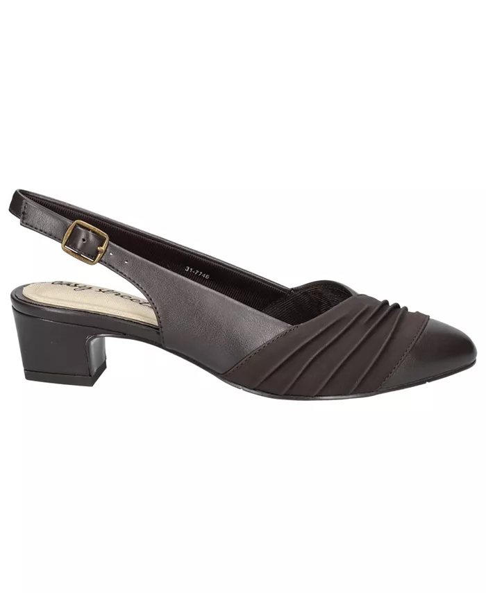 Женские туфли-лодочки Bates Slingback Easy Street, коричневый — фото 2