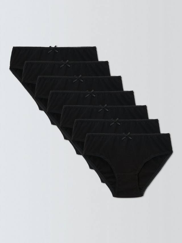 

Детские хлопковые трусики с пико John Lewis, Pack of 7