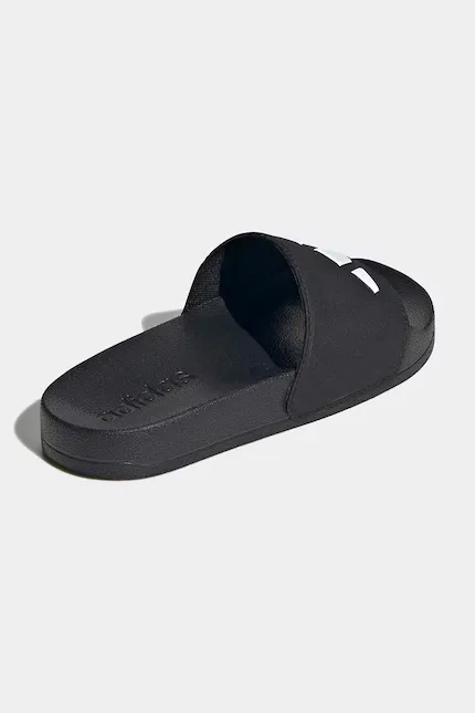 Сланцы детские ADILETTE SHOWER LOGO Adidas, черный — фото 3