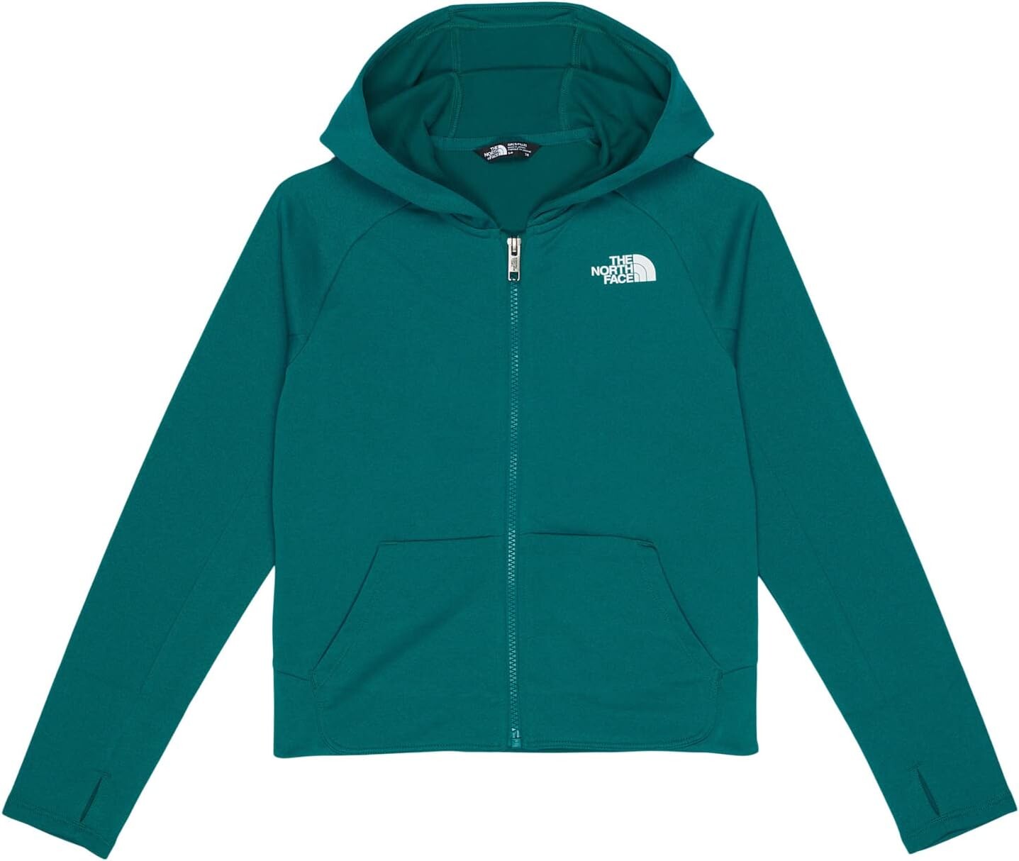 

Худи The North Face Kids Winter Warm Full Zip Hoodie, цвет Harbor Blue