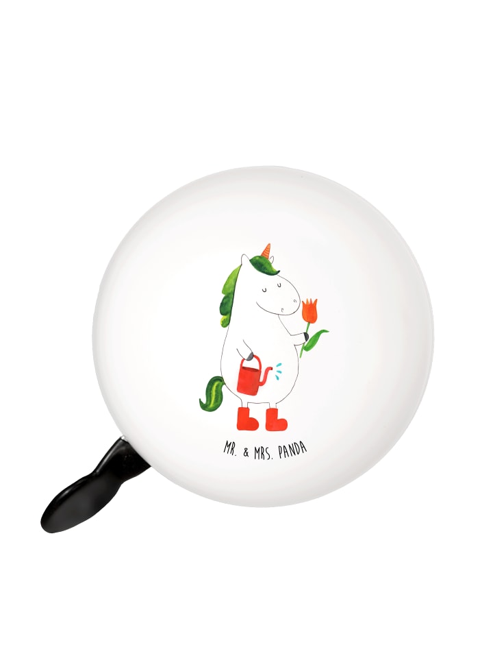 

Mr. & Mrs. Panda Велосипедный звонок единорог садовник без слов в белом