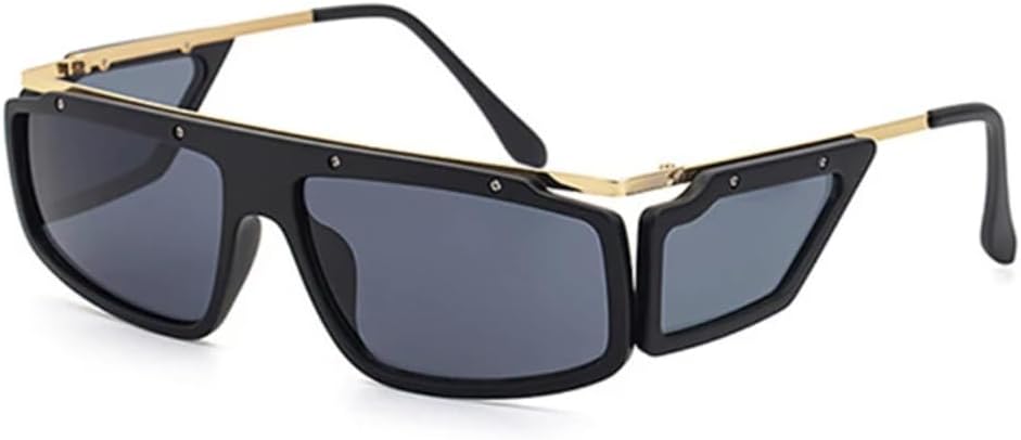 

Классические прямоугольные солнцезащитные очки в стиле панк для женщин, модные ретро-очки для мужчин, роскошные винтажные очки в стиле стимпанк (смотрите картинку) TKKTLLT, Look Picture