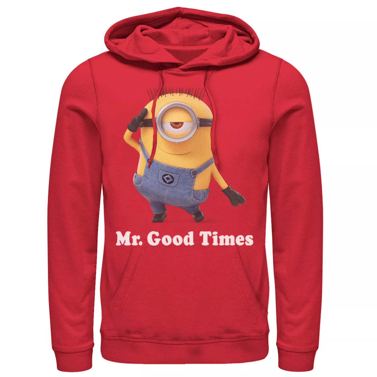 

Мужской пуловер с капюшоном Despicable Me Minions Mr. Good Times Licensed Character