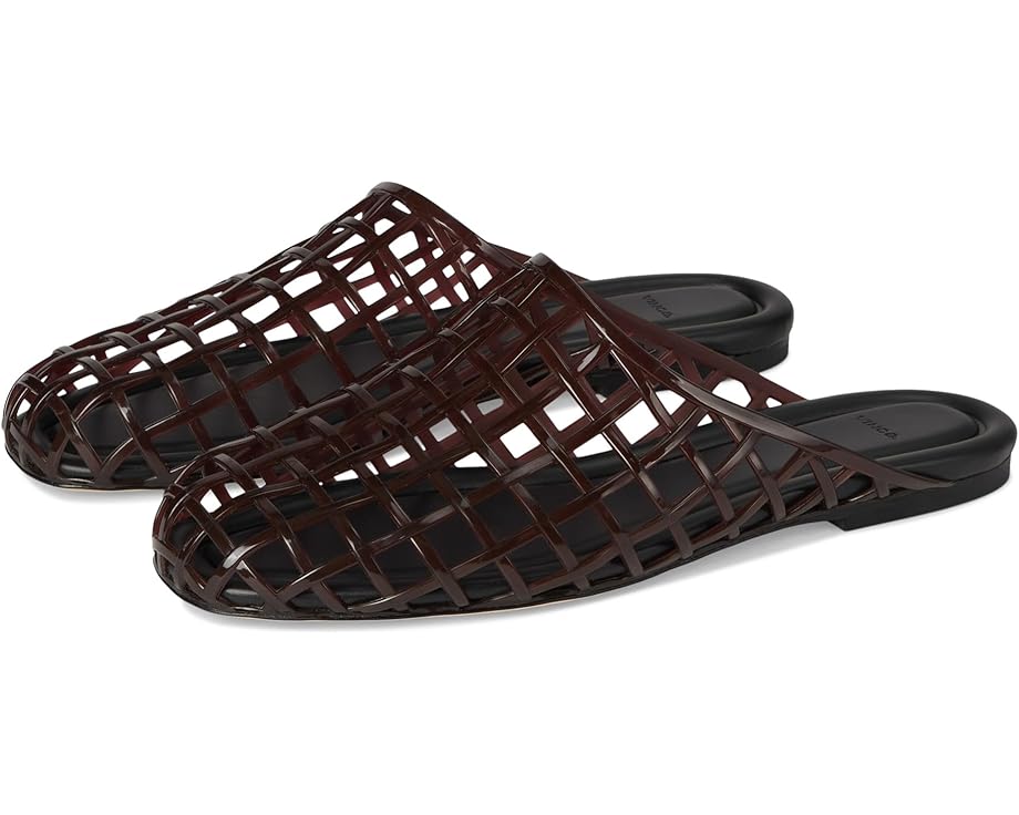 Лоферы Vince Barcelona Jelly Mule/Clog Shoes, цвет Ganache