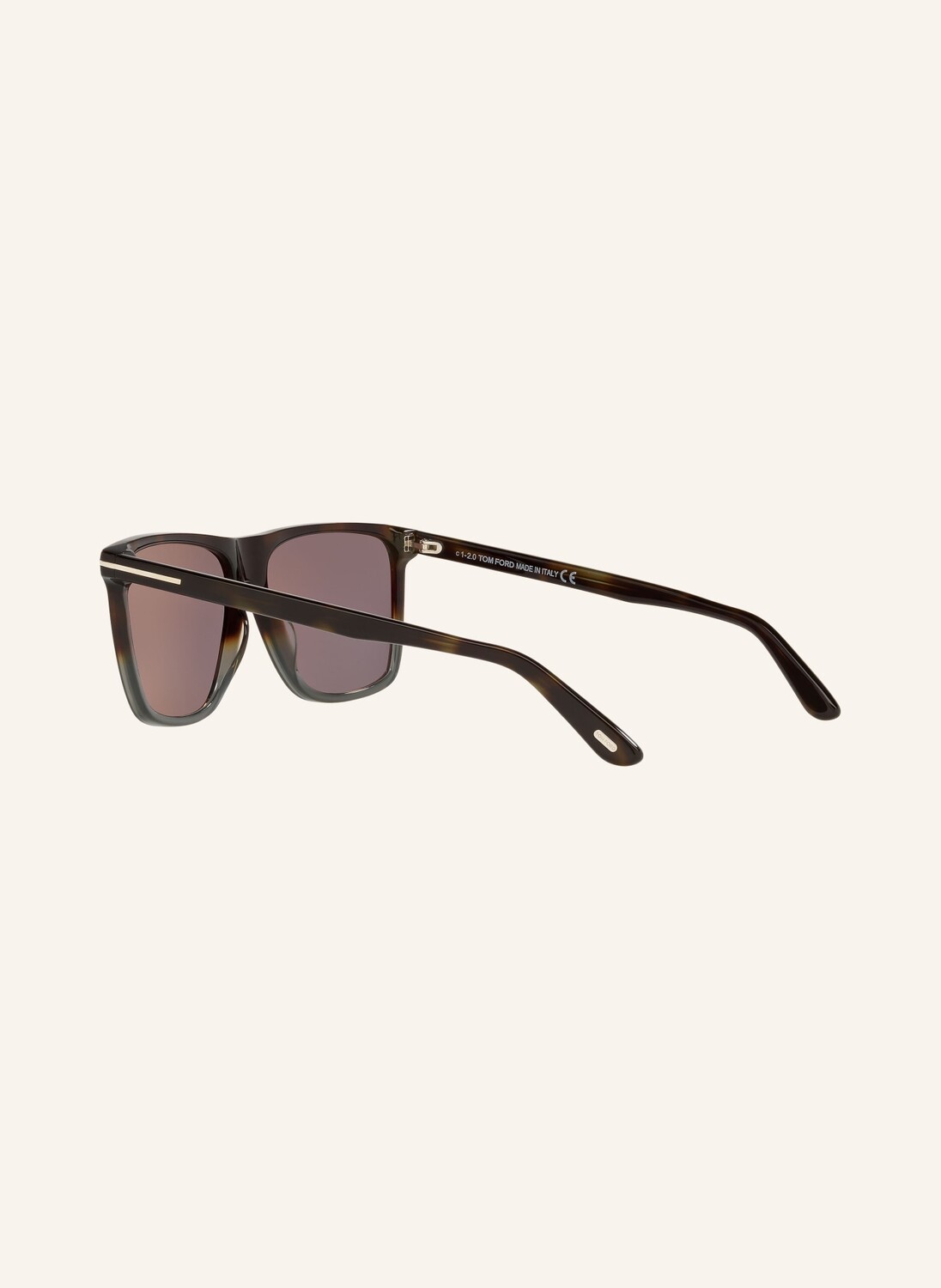 Солнцезащитные очки tf832 fletcher TOM FORD, цвет 4402L1 - HAVANA/GRAU — фото 4