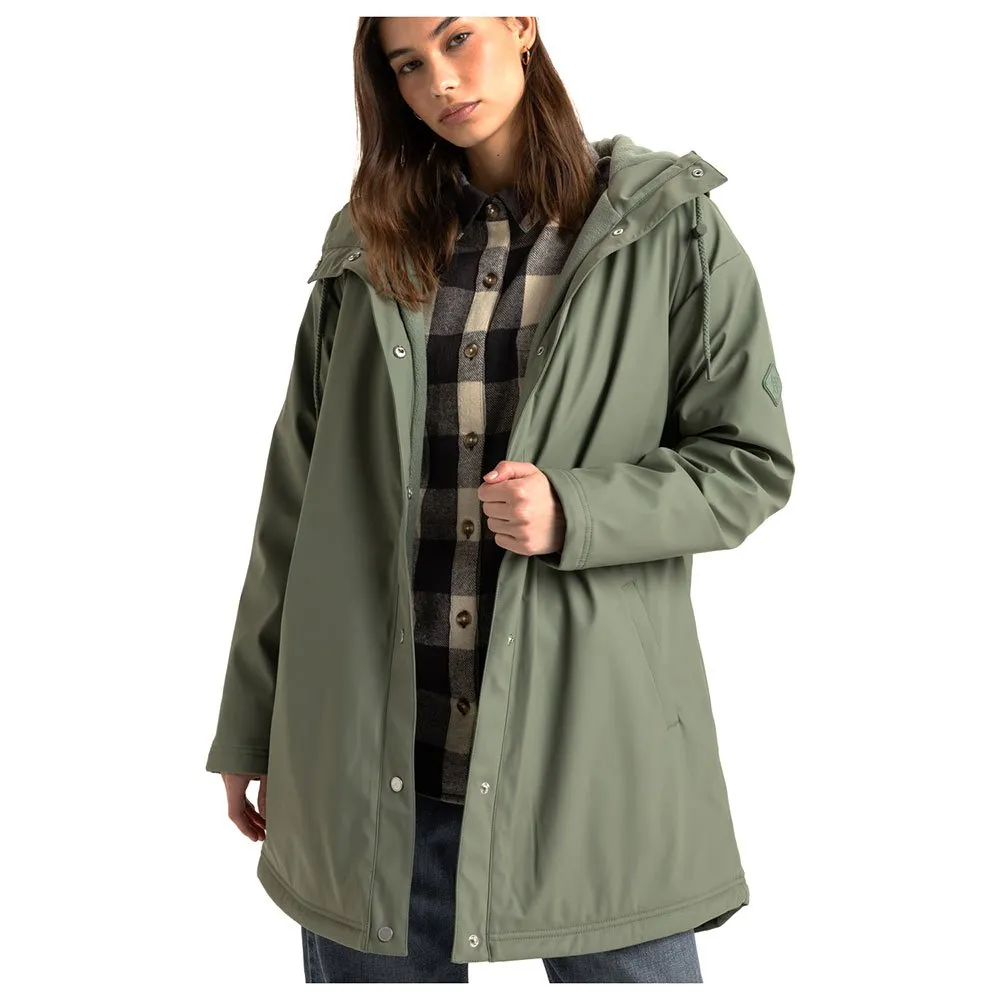 

Куртка Roxy Rain Road, зеленый