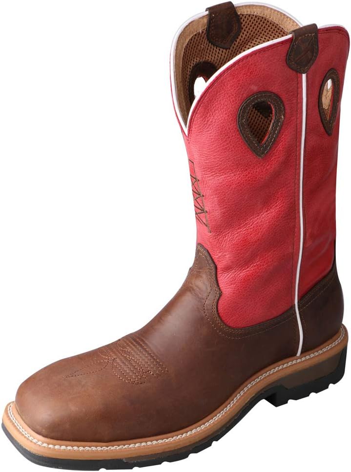 

Водонепроницаемые легкие ботинки вестерн Twisted X для мужчин с композитным носком - Mlccw01, Distressed