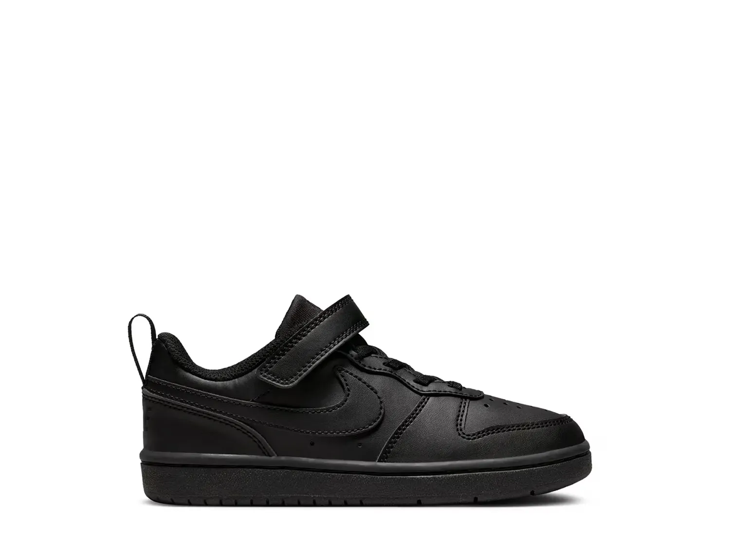 

Кроссовки Court Borough Recraft Low - детские Nike, Black/Black