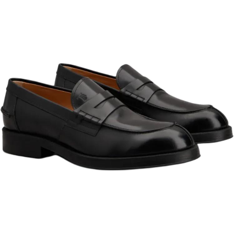 Лоферы Slip On с тиснением логотипа TOD'S, черный — фото 4