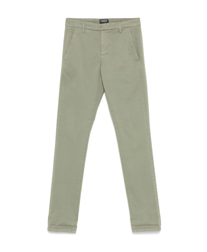 

Зеленые, стильные брюки Dondup, зеленый