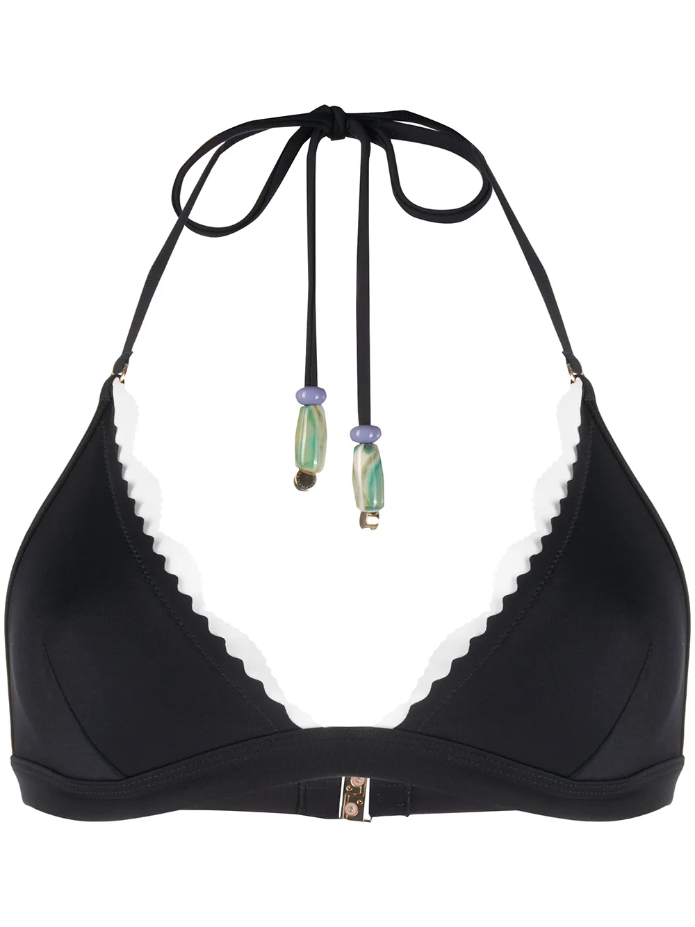 

Лиф бикини с контрастной окантовкой STELLA MCCARTNEY, синий