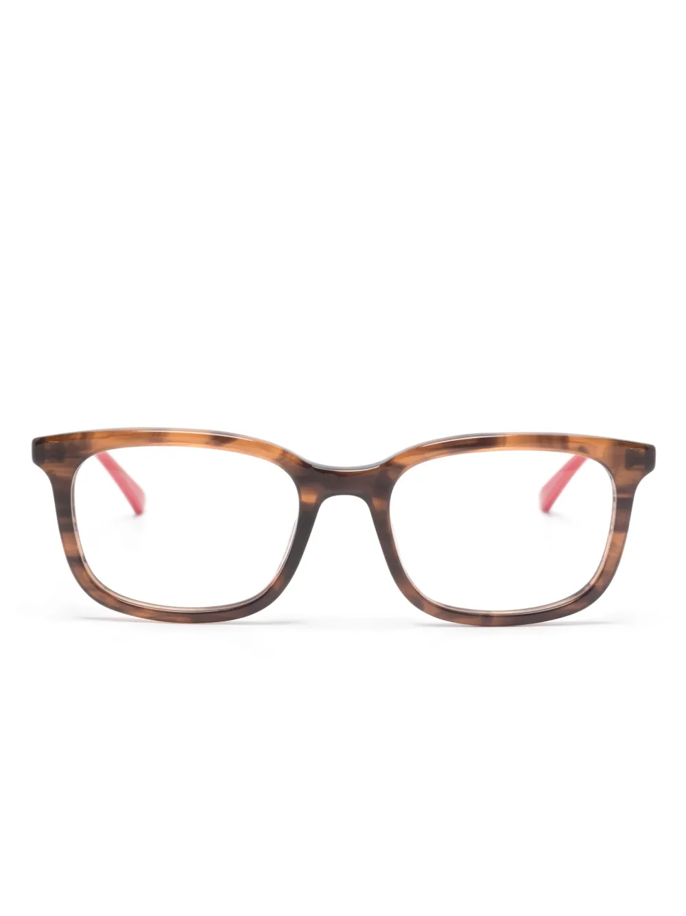 

Очки в квадратной оправе Gucci Eyewear, коричневый
