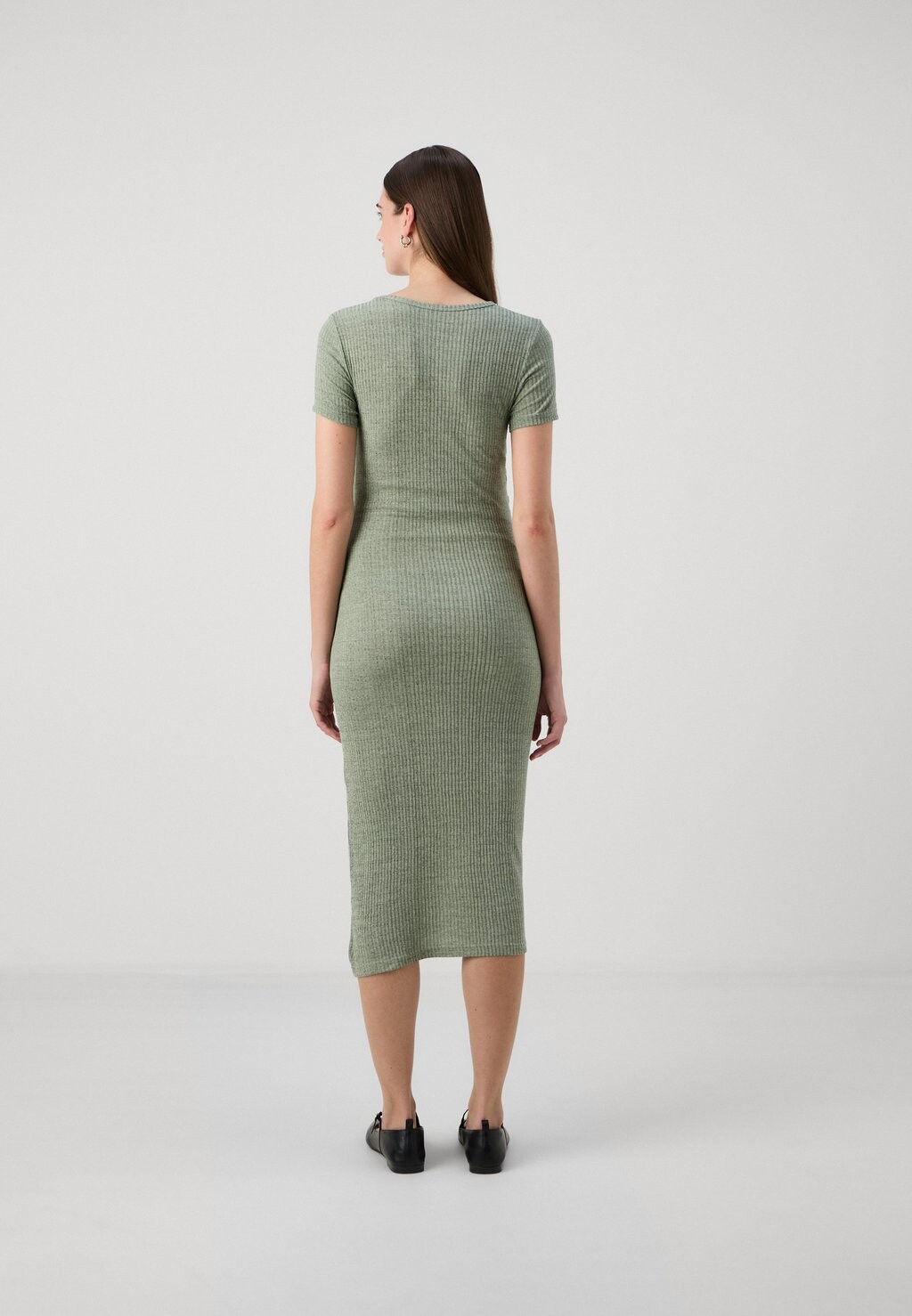 

Платье из джерси MLANLI JUNE MIDI DRESS MAMALICIOUS, светло-зеленый