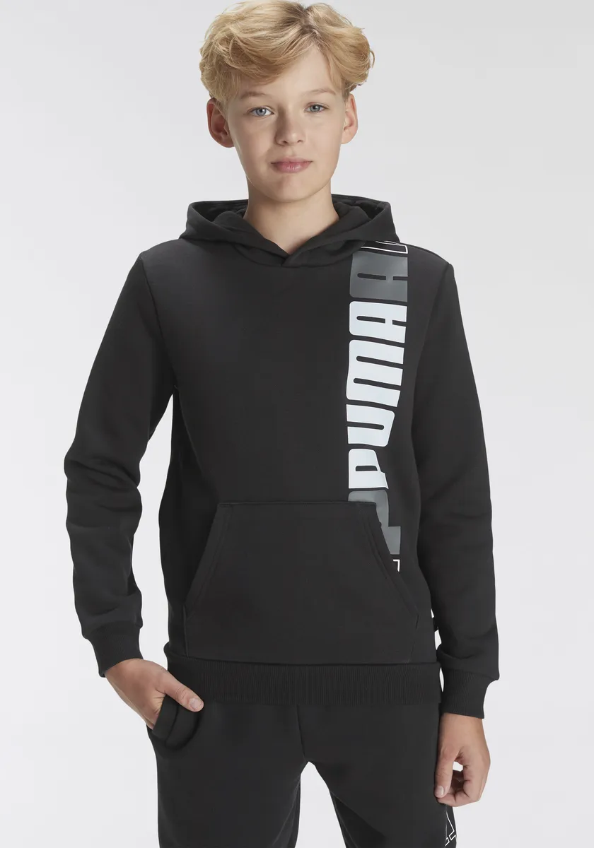 

Толстовка PUMA с капюшоном "ESS+ LOGO LAB HOODIE FL B", черный