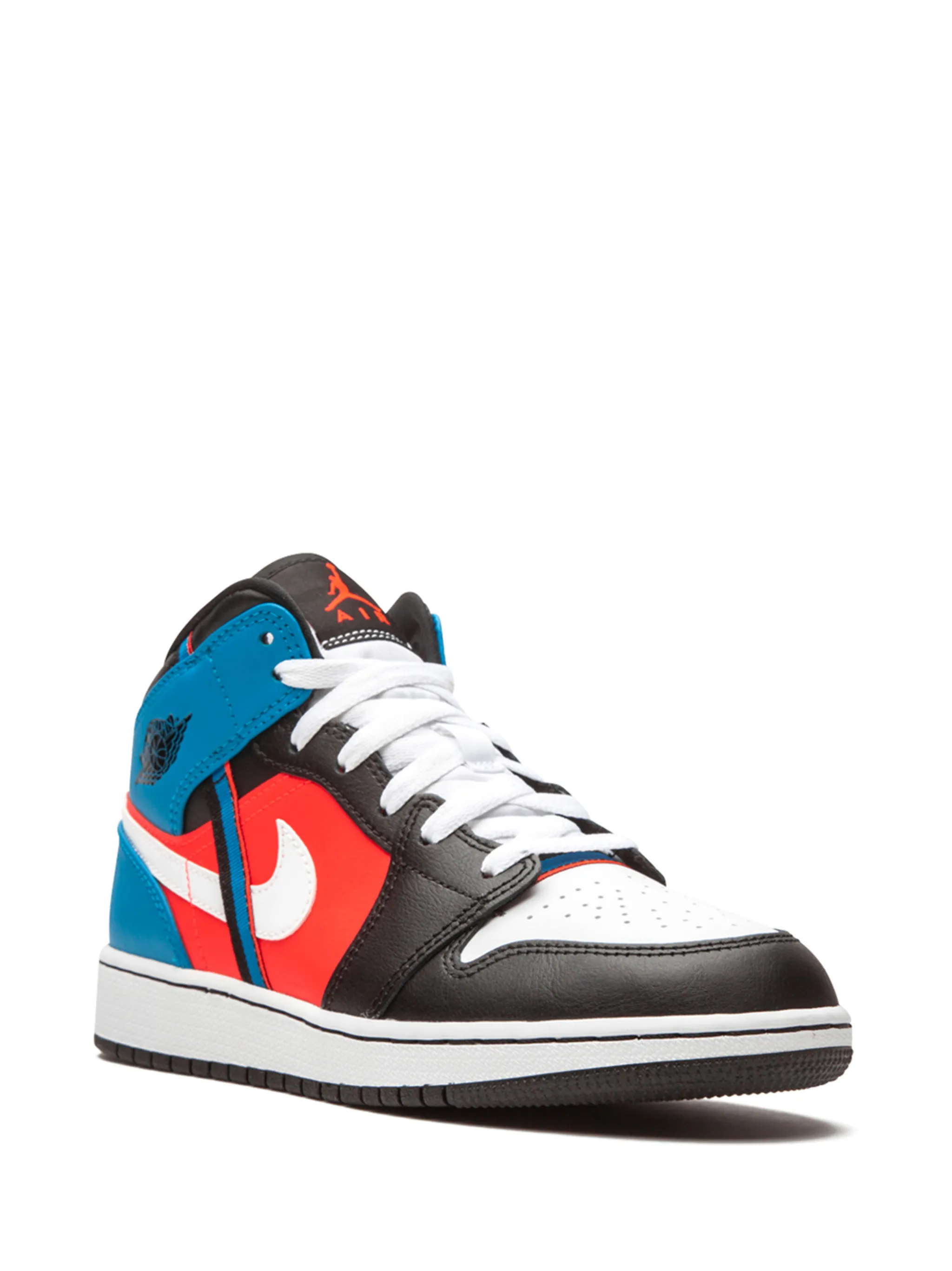 Кроссовки Air Jordan 1 Mid Game Time GS Jordan Kids, белый — фото 2