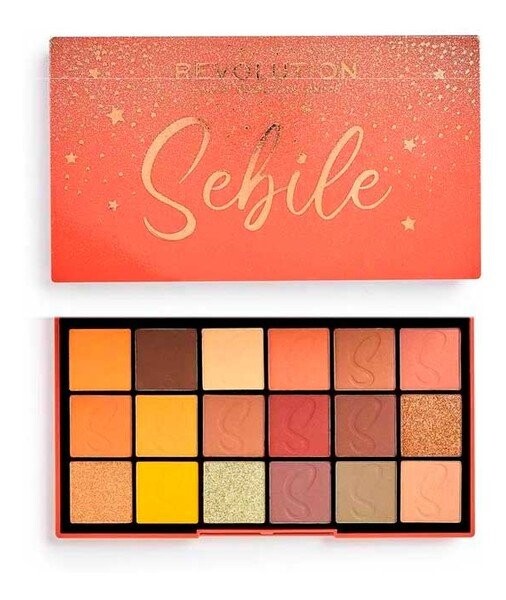 

Makeup Revolution, Sebile, палетка теней для век Day 2, 1 шт