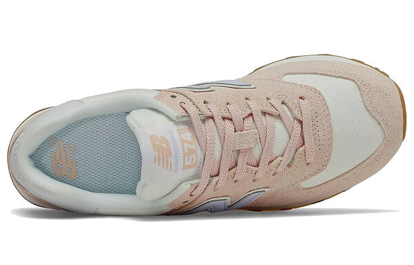 Кроссовки 574 New Balance, розовый — фото 3