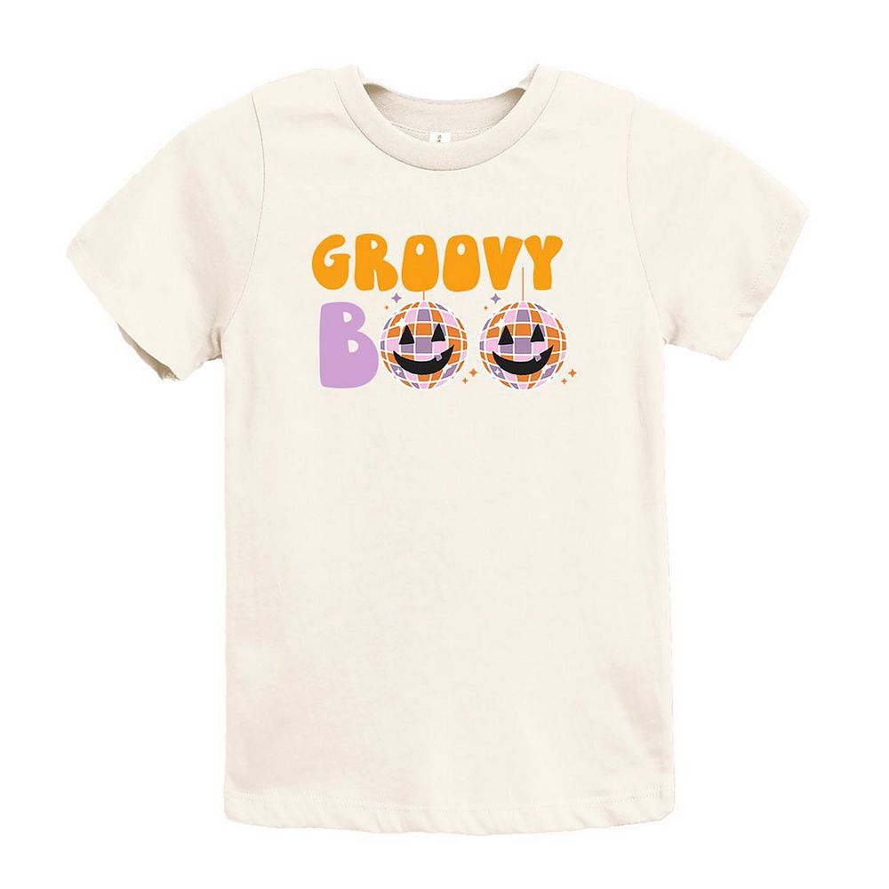 

Молодежная футболка с короткими рукавами и рисунком Groovy Boo The Juniper Shop, цвет Cream