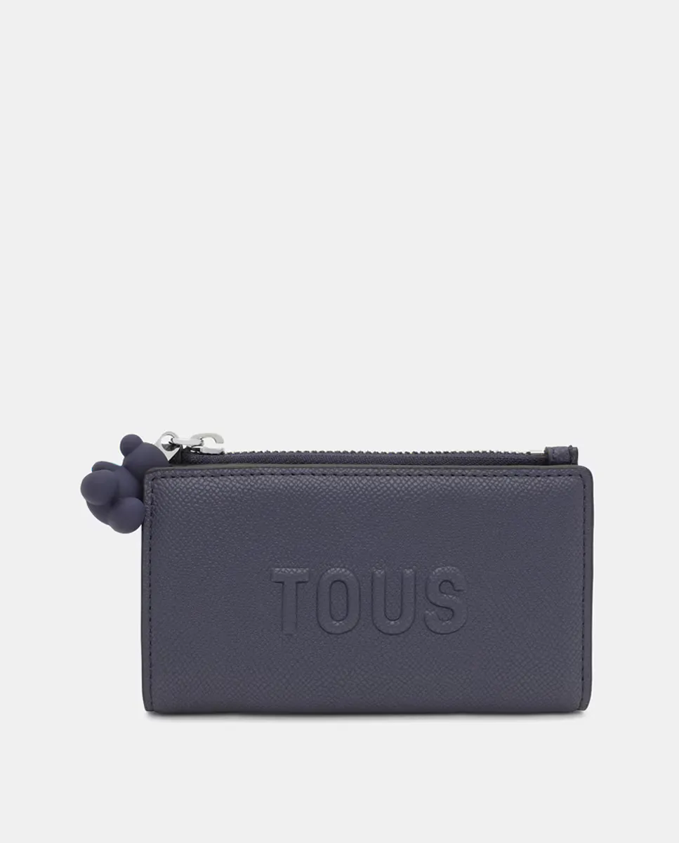 

Маленький кошелек Tous из коллекции Tous Brenda в цвете navy blue, темно-синий