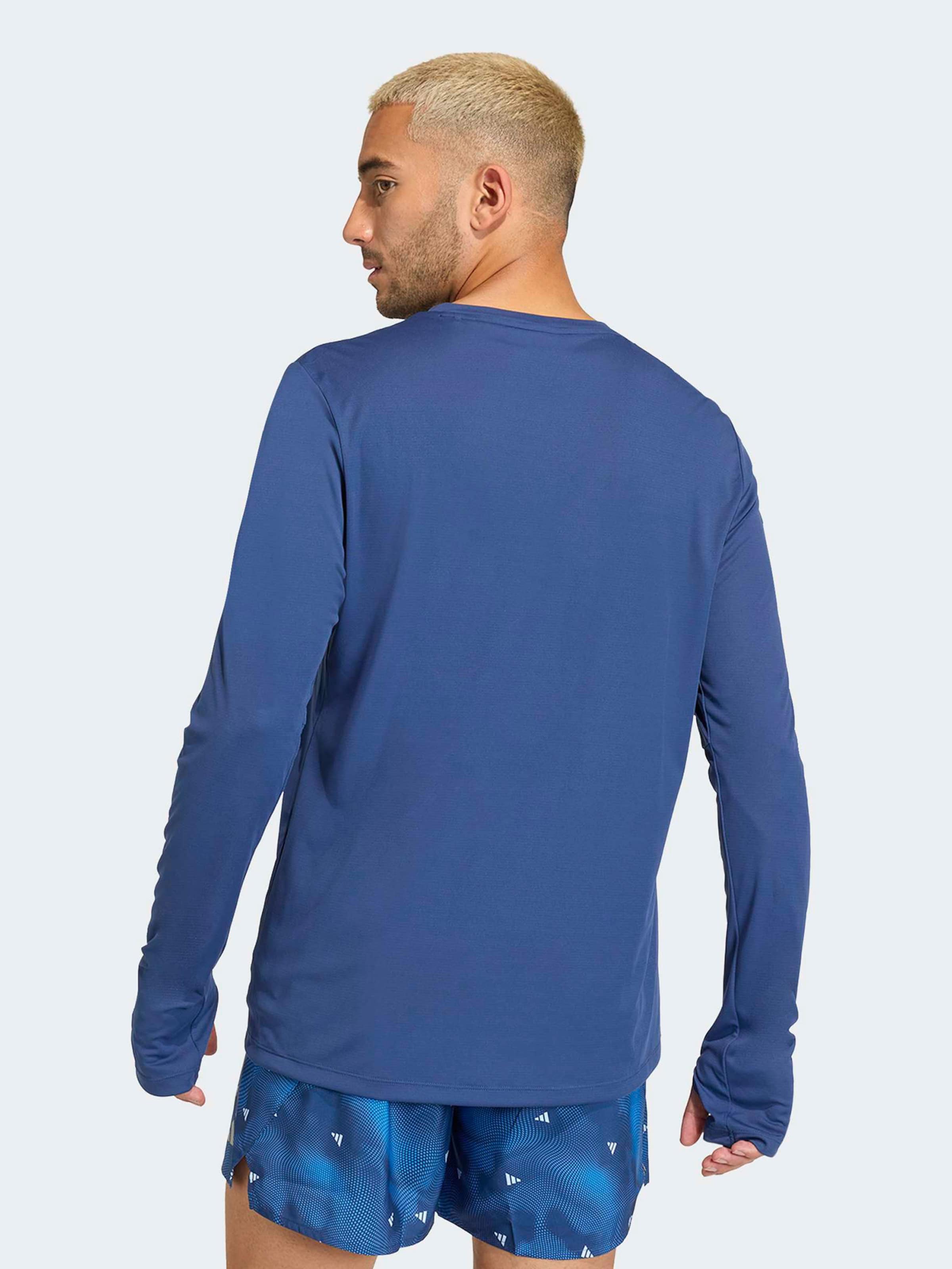 Adidas Performance Футболка для тренировок 'Adi365 Essentials' в цвете Marine Blue — фото 3