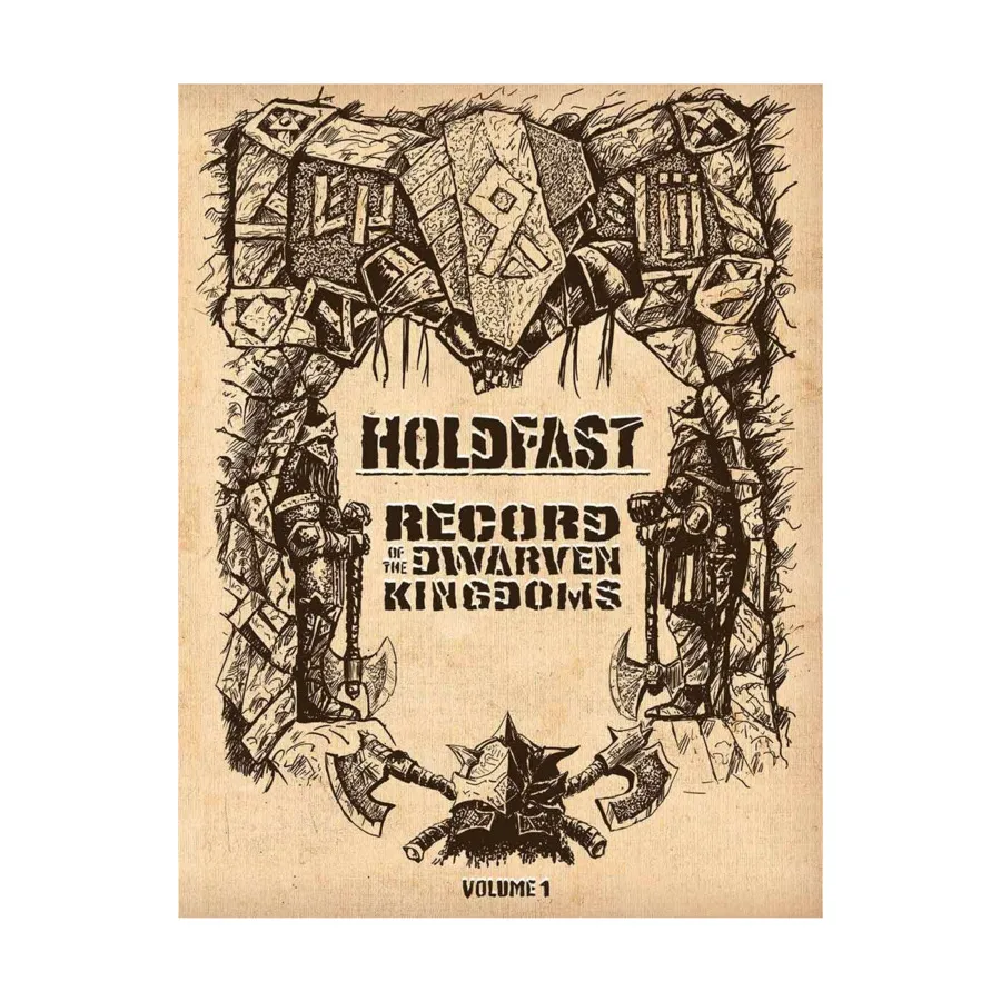 

Holdfast - Record of the Dwarven Kingdoms Vol. 1, Holdfast Game Books, твердый переплет