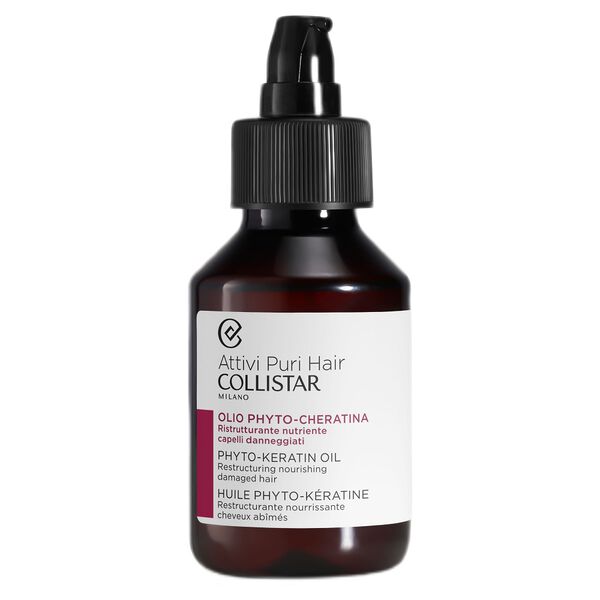 

Масло для волос с фитокератином, 100 мл Collistar Attivi puri hair phyto-keratin