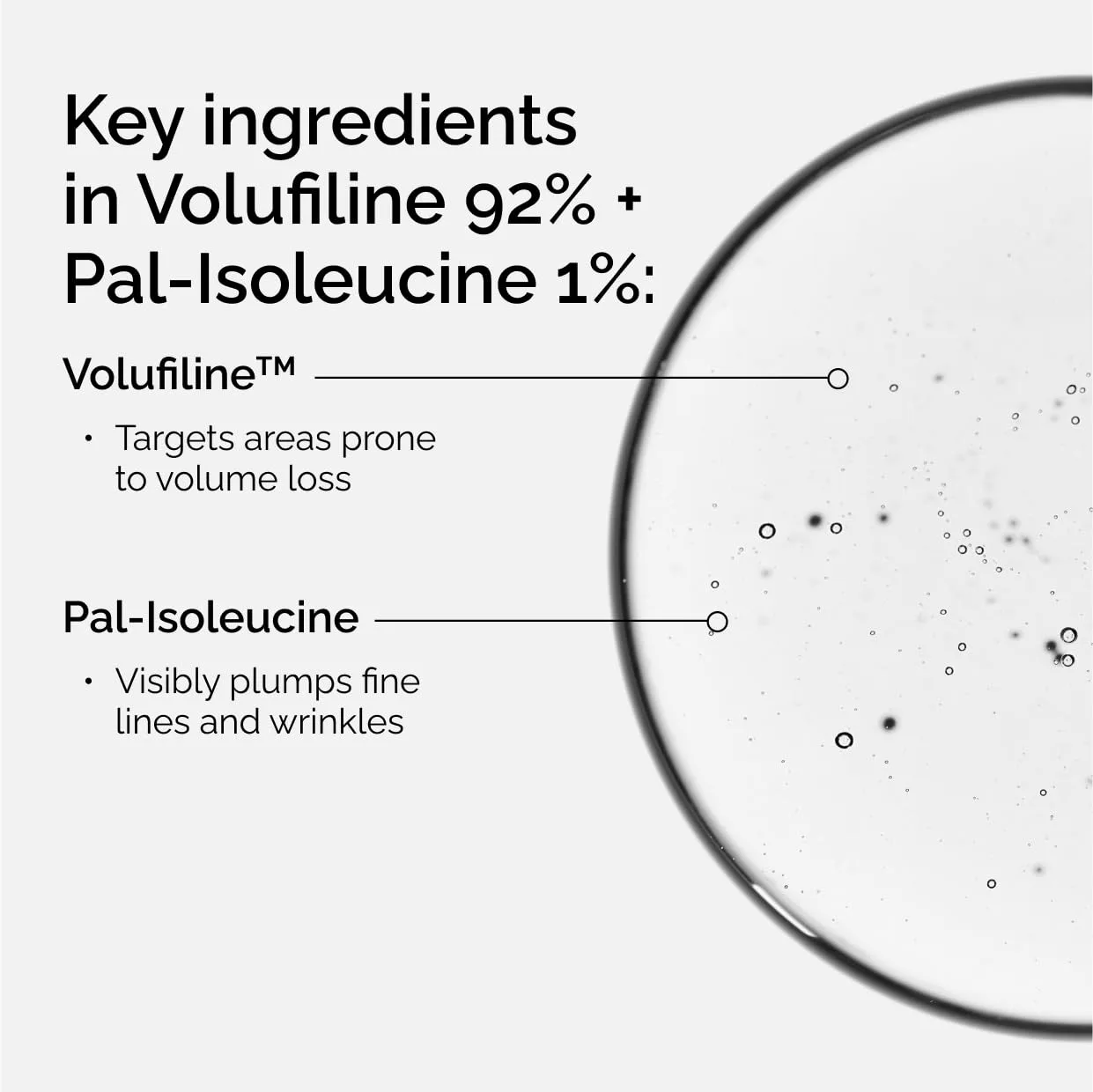 Сыворотка The Ordinary — Для лица Volufiline % + Pal-Isoleucine % Plumping Anhydrous Serum, 15 мл — фото 3