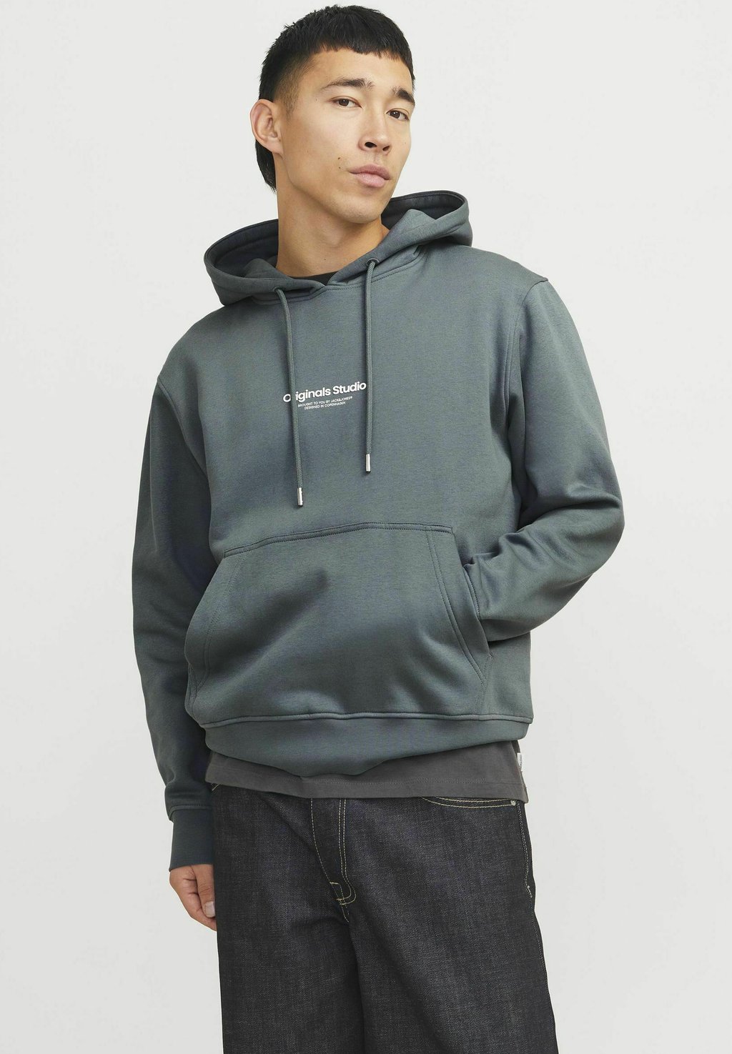 

Толстовка JORVESTERBRO NOOS con cappuccio Jack & Jones, цвет Stormy Weather