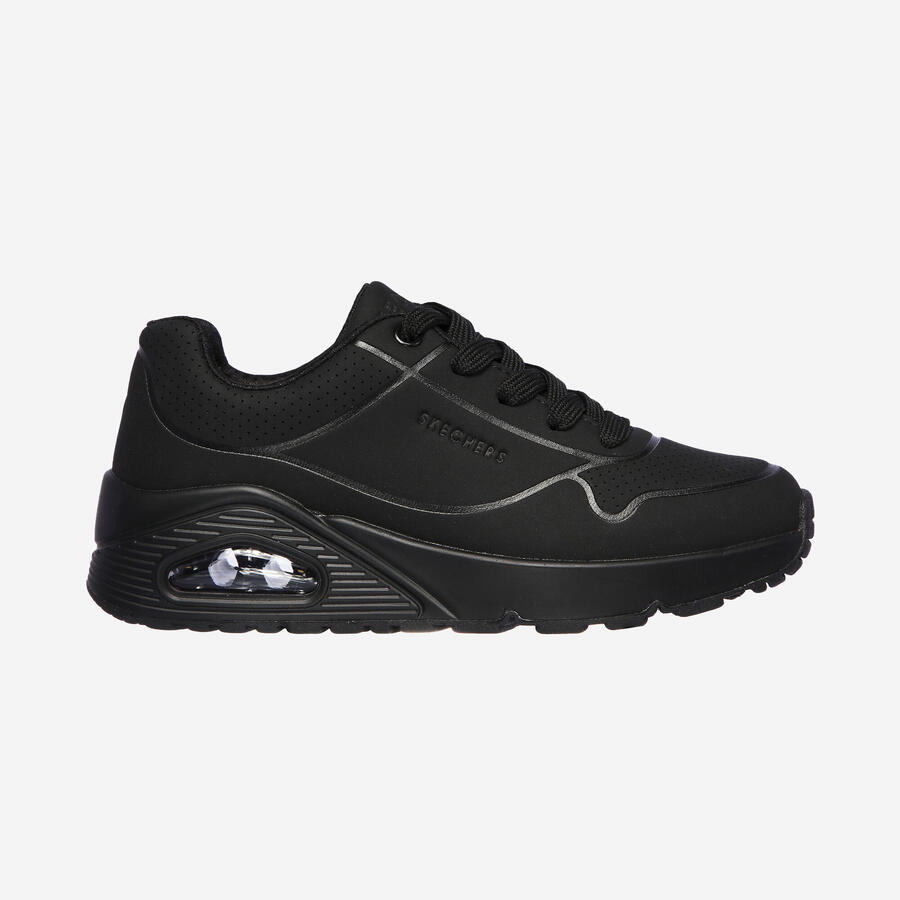 SKECHERS Детские кроссовки UNO Stand On Air чёрные — фото 2