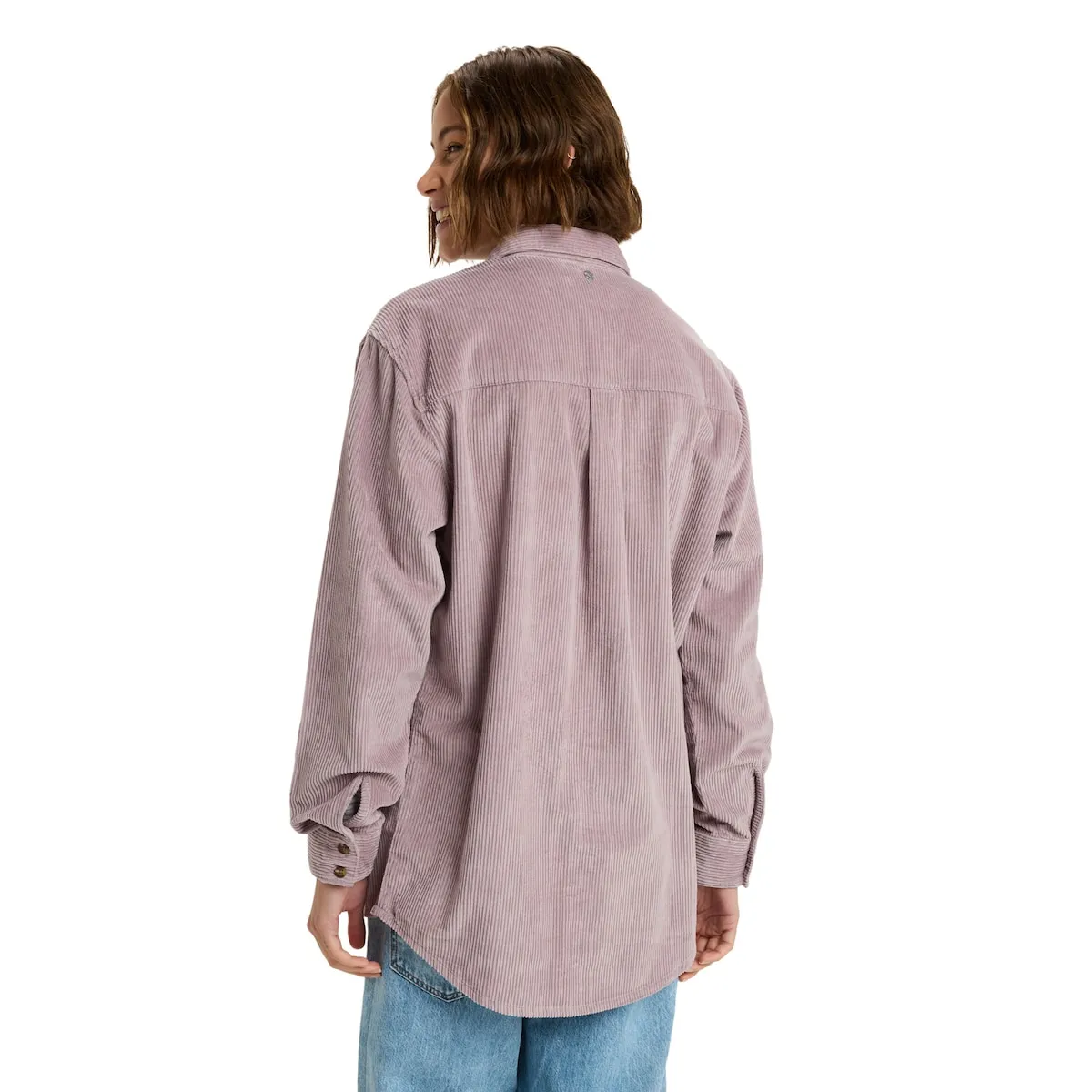 

Женская рубашка Let It Go Cord Roxy, фиолетовый