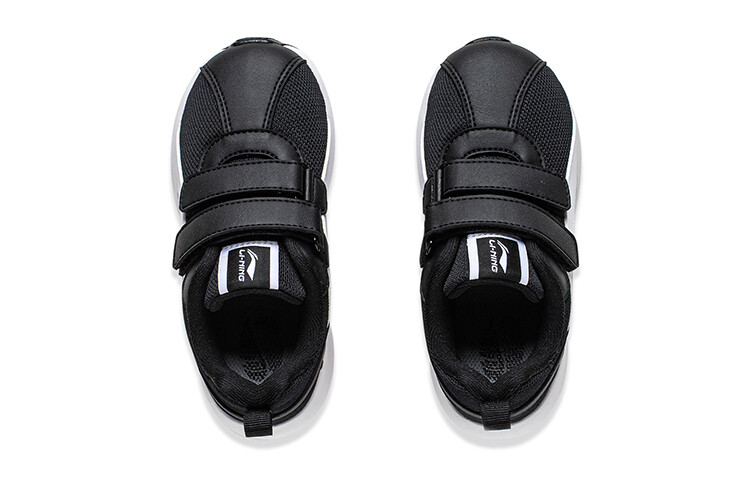 Кроссовки LINING YOUNG Sports Life Collection Kids Lifestyle Shoes Kids Low-top Black/White, черный/белый — фото 3